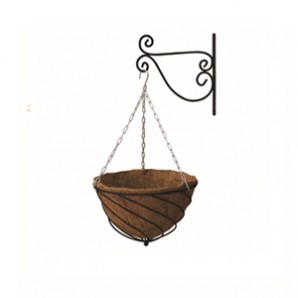티어드롭 행잉 바스켓S(브라켓 포함)- 22×37cm