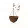 티어드롭 행잉 바스켓S(브라켓 포함)- 22×37cm