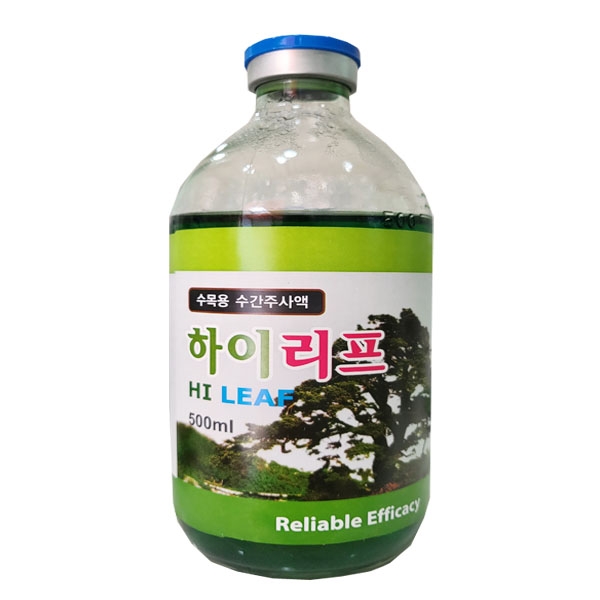 하이리프(수간주사용, 자연입력 링거방식)- 대용량, 500ml/병