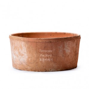 빈티지토분 로우실린더 레드스톤 VIN_019R - Ø30×H12cm
