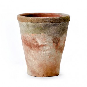 빈티지토분 슬림 레드스톤 VIN_002R - Ø13×H14.5cm