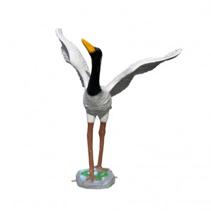 날개 편 학 - 130cm x 120cm