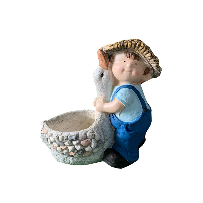 모자소년오리 - 34cm x 15cm